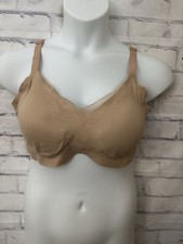 Honeylove Cross Over Bra 1X Wire Free Comfort Convertible Sand Flaw