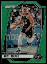 2024 Panini Prizm WNBA #12 Kristi Toliver Green Prizms