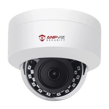 Anpviz 8MP 4K PoE Dome IP Camera, Human/Vehicle Detection, Night Vision, IP66