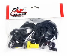 Williams Bad Cats Pinball Machine Replacement Repair Rubber Ring Kit Black