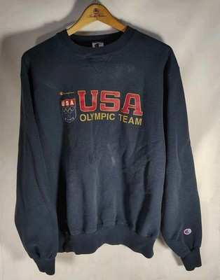VTG Champion Reverse Weave Sweatshirt Mens XL Team USA Olympics Atlanta 96