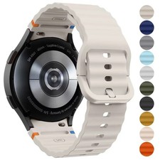 Strap For Samsung Galaxy Watch 7/6/5/4/FE 40/44/47mm Silicone Sport Watch Band