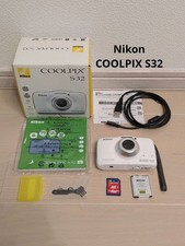 Nikon COOLPIX S32 Waterproof Digital Camera with 4GB SD Card Tested
