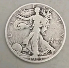 1929-S Walking Liberty Half Dollar 50C - San Francisco