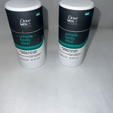 Dove Men Care Whole Body Deo Stick Men's Deodorant Bamboo Aloe 2.6 oz Lot Of 2