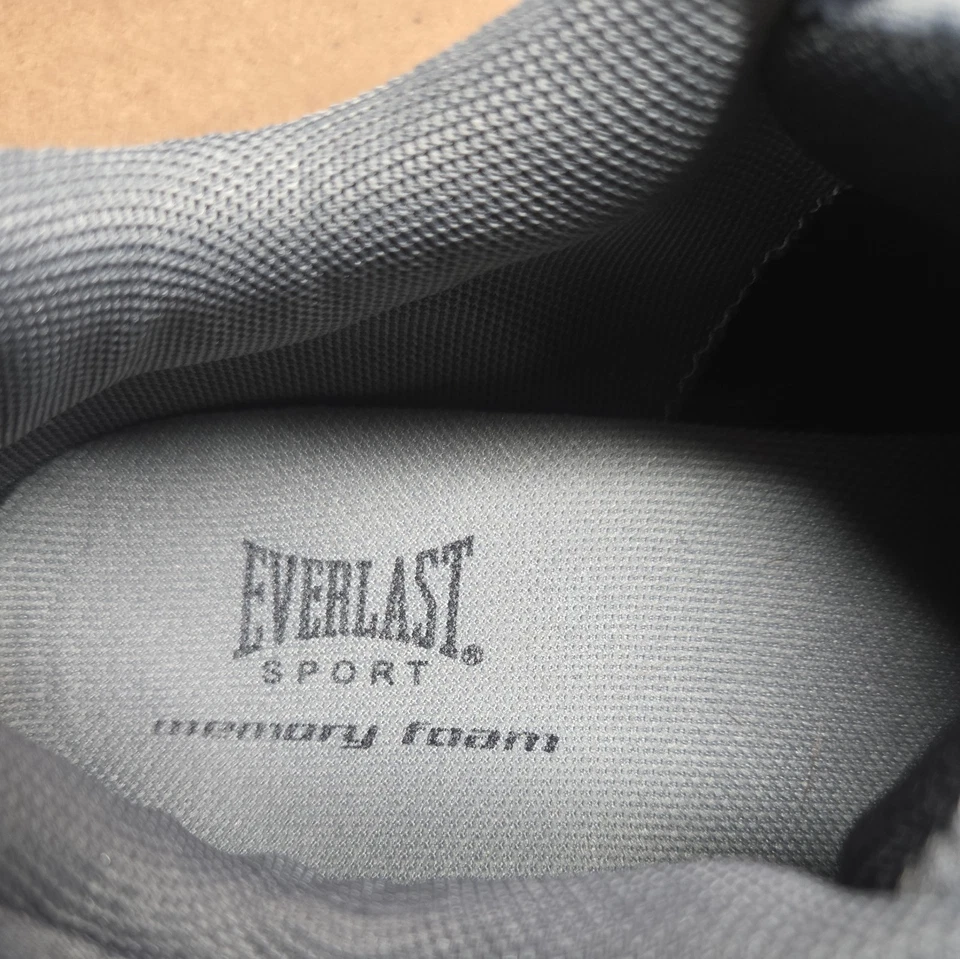 NEW Everlast Sport Men's Grey/ White Lace-up Sneakers US 10M - Image 4 of 4