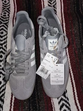 Adidas Samba OG Low Mens Athleisure Casual Shoes Gray White HP7905 NEW Multi Sz