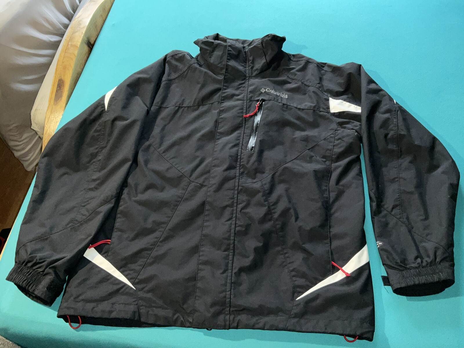 columbia field gear jacket omni tech 