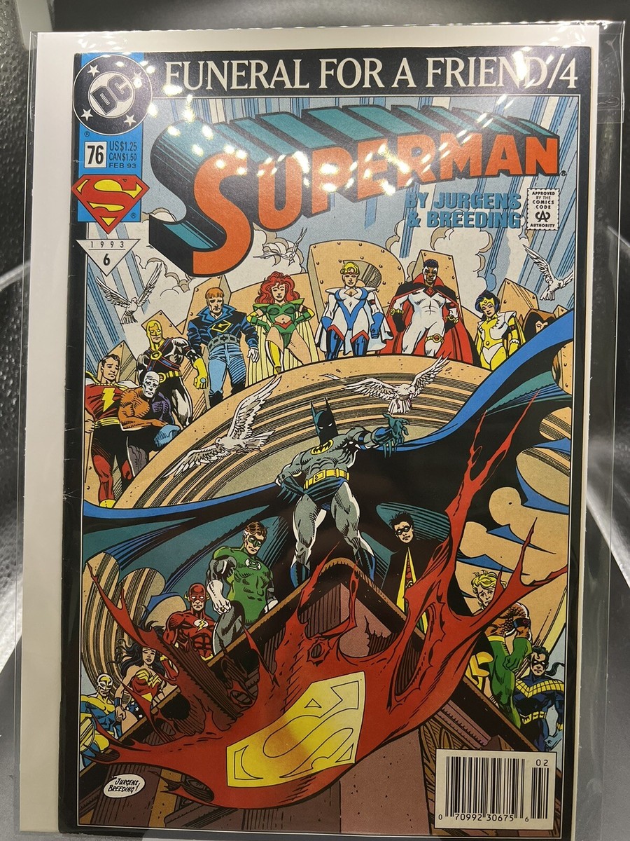 Superman #76 DC Comics 1993 - Funeral For a Friend Part 4 | eBay