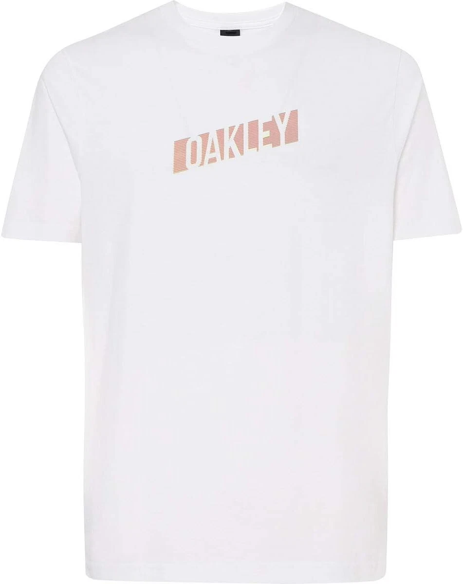 Oakley Men's Short Sleeve T-Shirt Rise Up Tee White 457547
