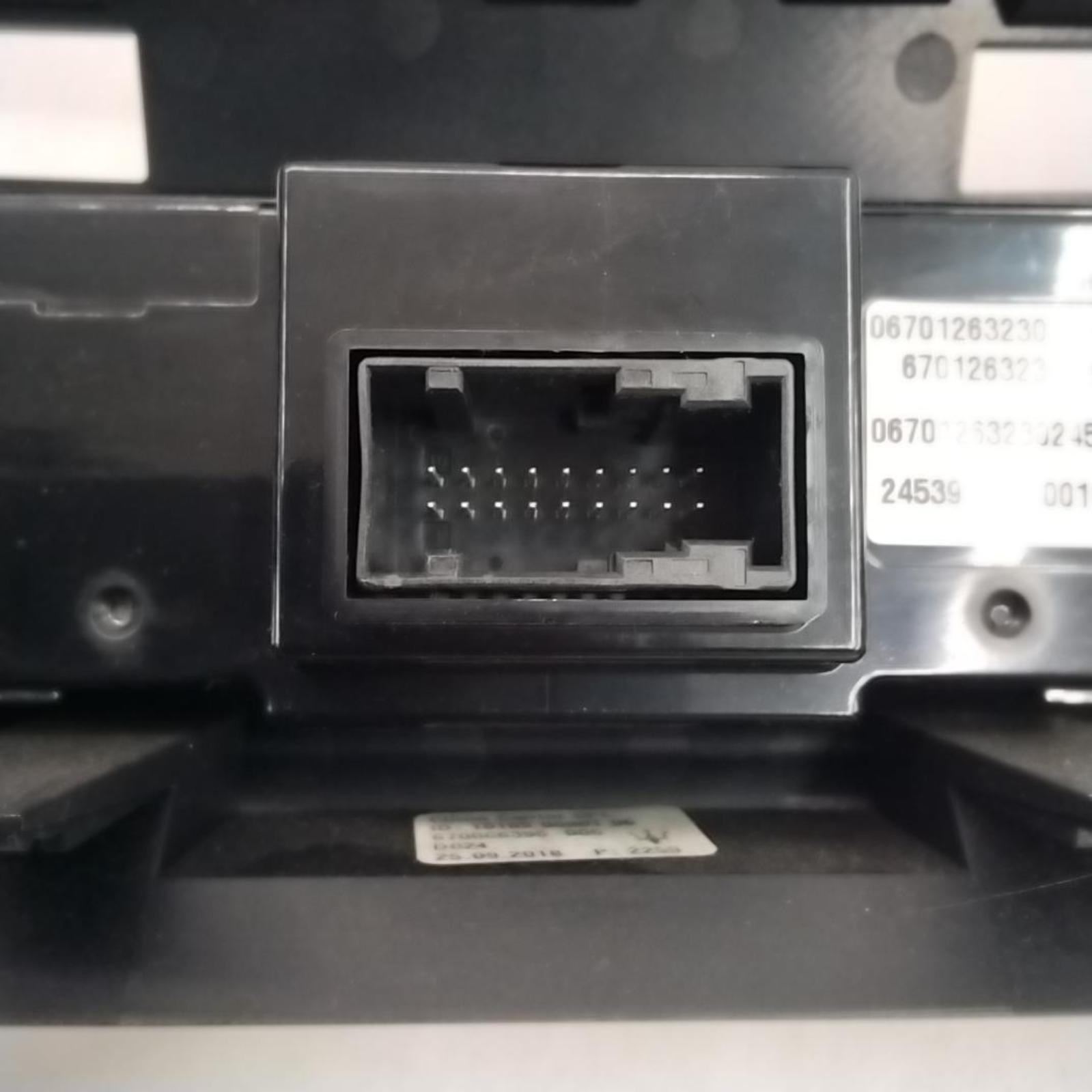 2019 MASERATI GHIBLI HEAT/AC CONTROLLER  ID#670126323 OEM