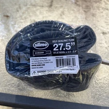 Slime Brand Bicycle Inner Tube, Self-Sealing Tube 27.5”