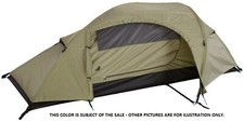 One Man Outdoor Hiking Camping Buschraft TENT ?RECOM? - Coyote - Factory New