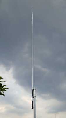 HF VERTICAL ANTENNA 160-6m BROADBAND 2-54Mhz 400W SSB MultiBand