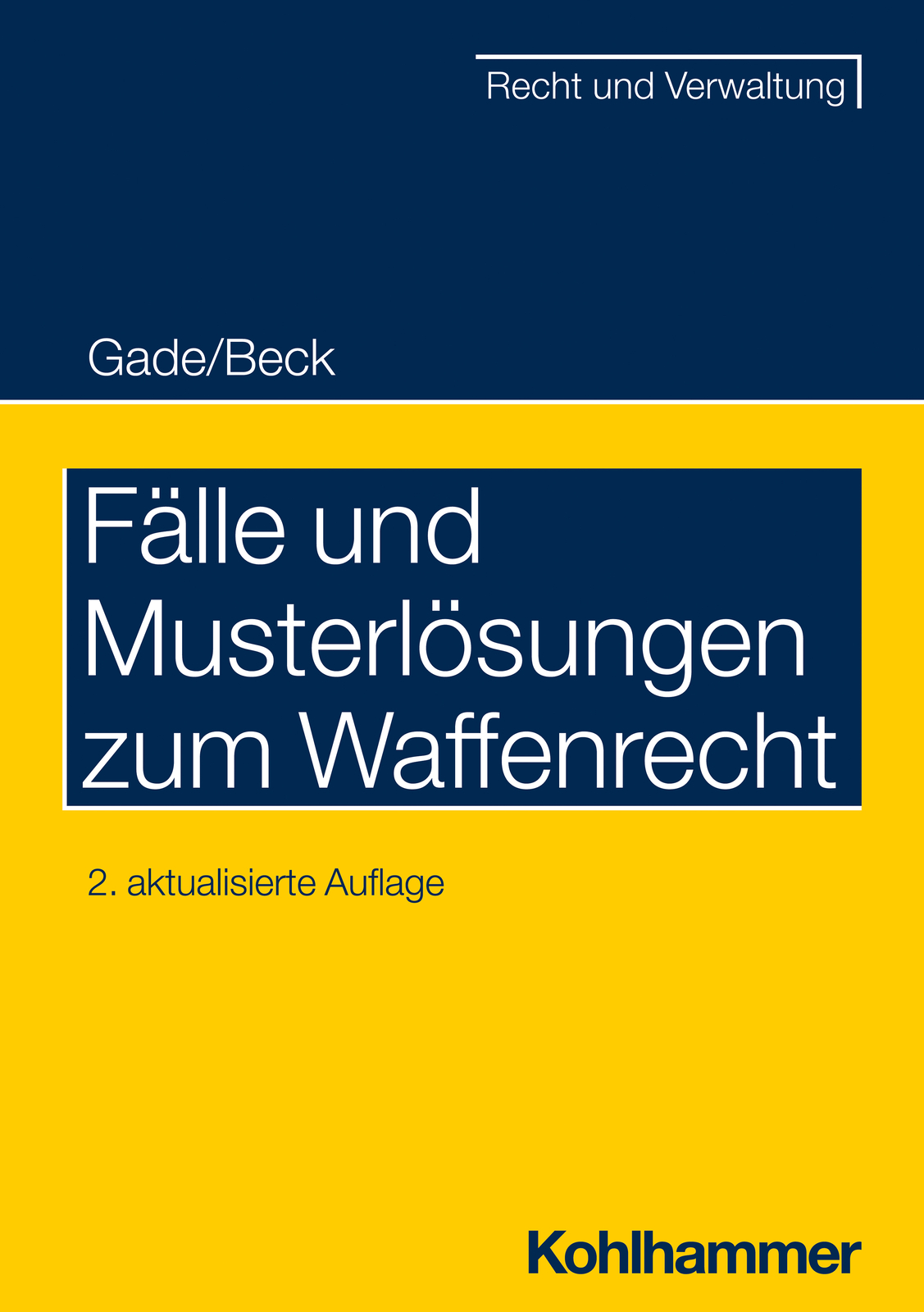 Thumbnail - Gunther Dietrich Gade; Jürgen Beck / Fälle Und Musterlösungen Zum