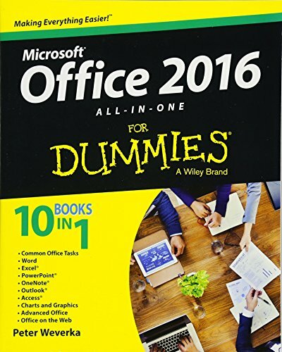 Office 2016 All-In-One for Dummies (Office All-in-One for Dummies)-Peter Weve