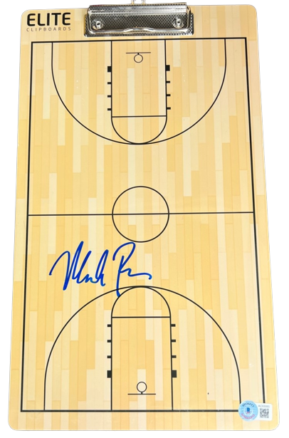 MARK FEW signed (GONZAGA BULLDOGS) basketball clipboard BECKETT BAS AC93085 