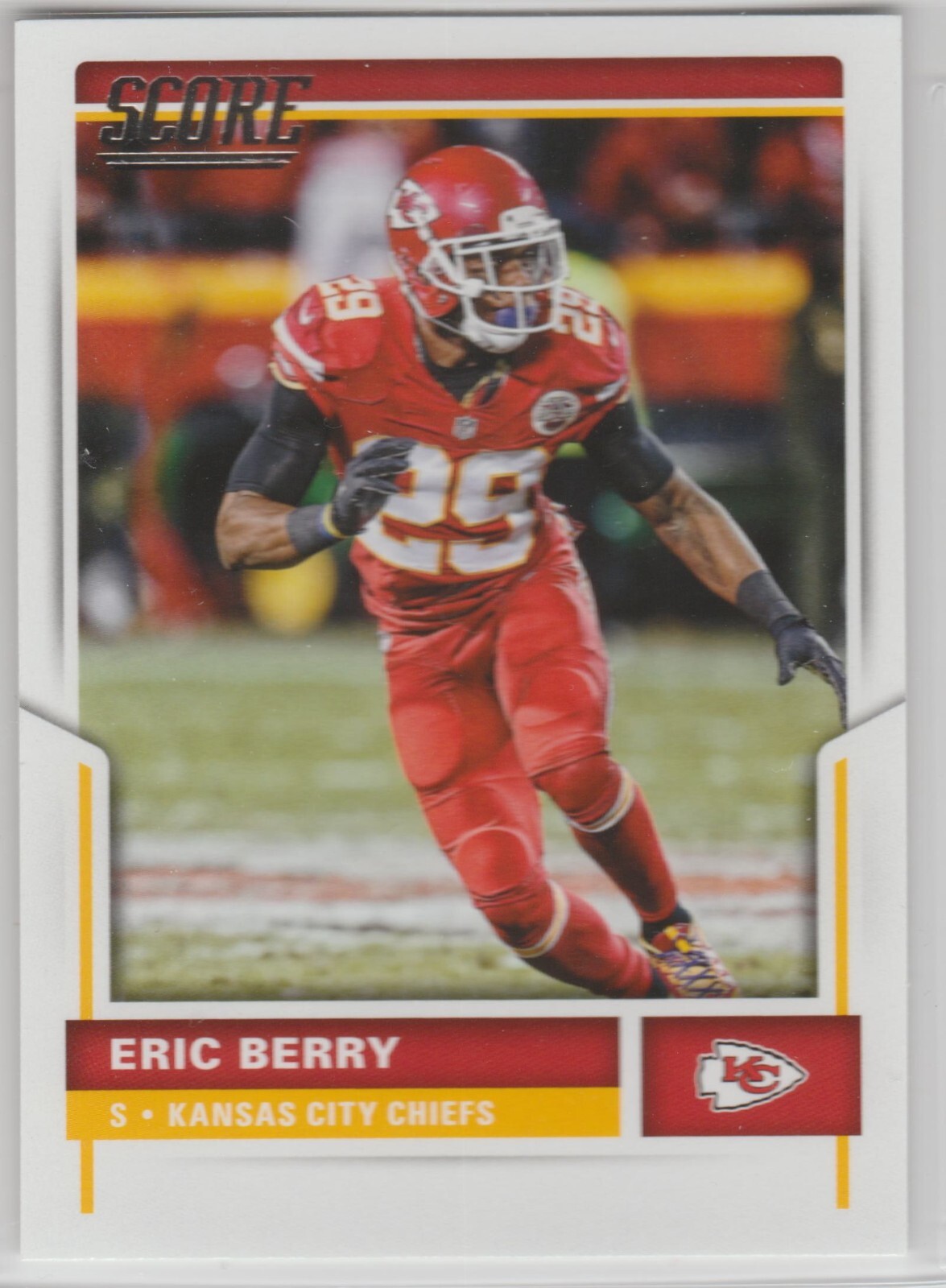 2017 Score #256 Eric Berry Kansas City Chiefs Tennessee