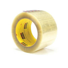 3M Scotch 355 Superior Box Sealing Tape, Clear, 72mm x 50M 3" X 55 yd 
