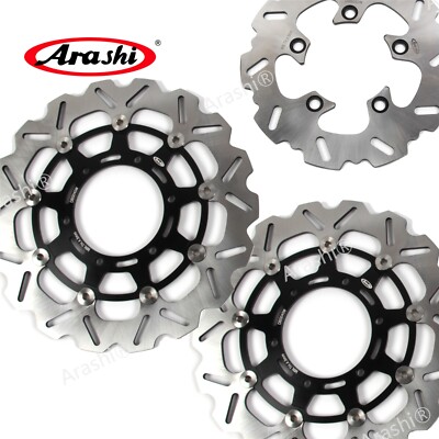 for Suzuki GSXR750 GSXR600 2008-2017 GSX-R 600 Front & Rear Brake Disc Rotor SET