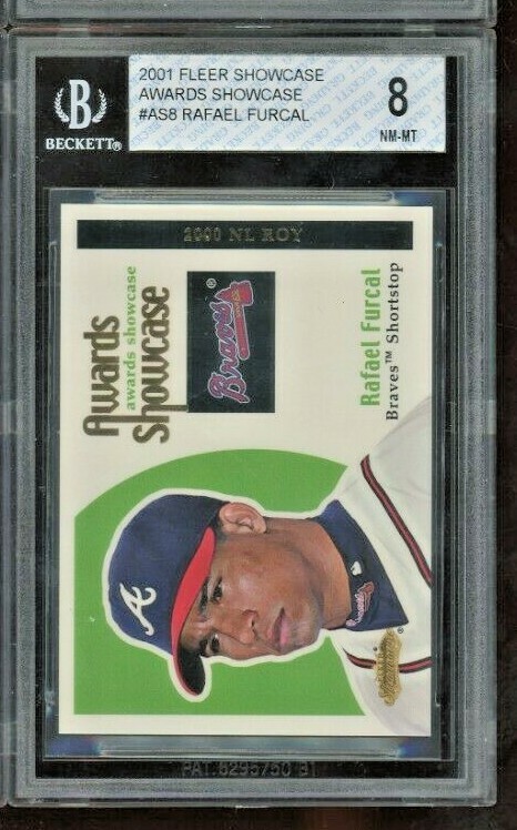 2001 Fleer Showcase awards #AS8 Furcal Beckett 8
