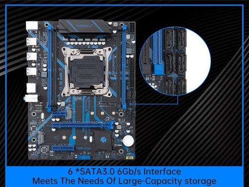 HUANANZHI X99 QD4 Motherboard LGA2011-3 All Series DDR4 RECC NON-ECC Memory NVME - Picture 12 of 17