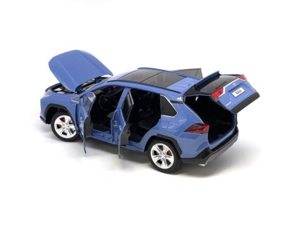 Toyota Rav4 Hybrid XSE Blue 1:24 - MiJo Exclusives | eBay