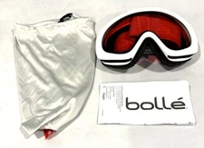 Bolle MOJO Ski Goggles Vermillion Red Lens With Rare Matte Purple White Band
