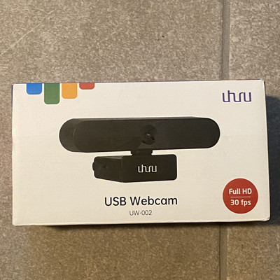 UHURU USB Webcam with built-in Microphone UW-002 HD 1080P Web Camera & Autofocus