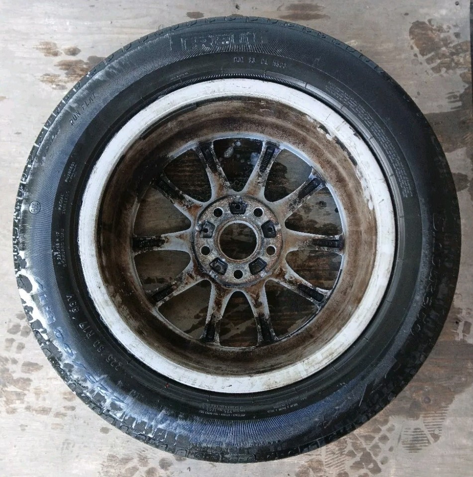 BMW X3 F25 ALLOY WHEEL 17" COMPLETE WITH PIRELLI TYRE X1 STYLE 304