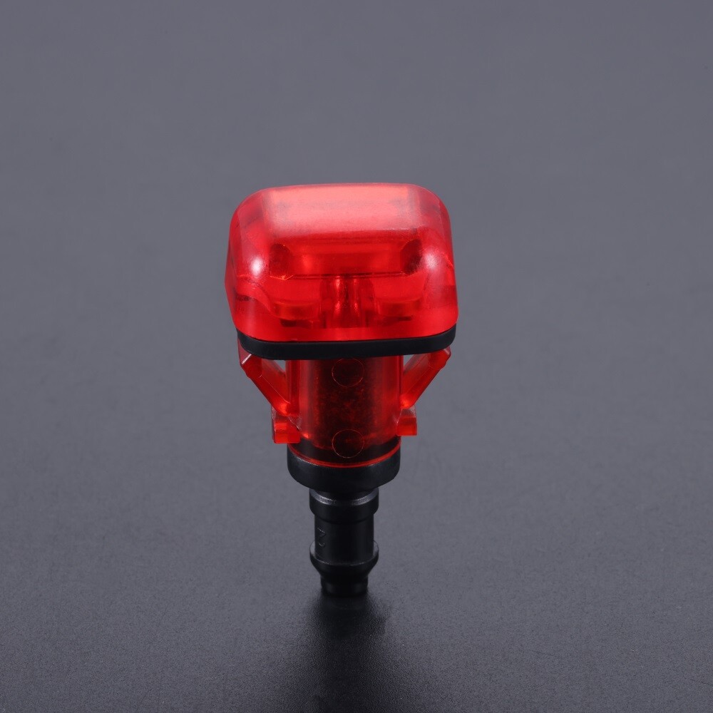 For Honda Pilot MK2 2009-2015 Red Rear Water Spray Jet Nozzle