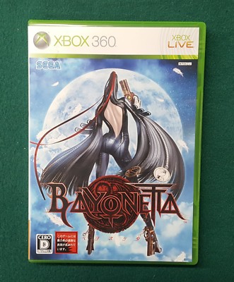 JAPANSE IMPORT Bayonetta For Microsoft Xbox 360 RARE Japan JP Sega Complete