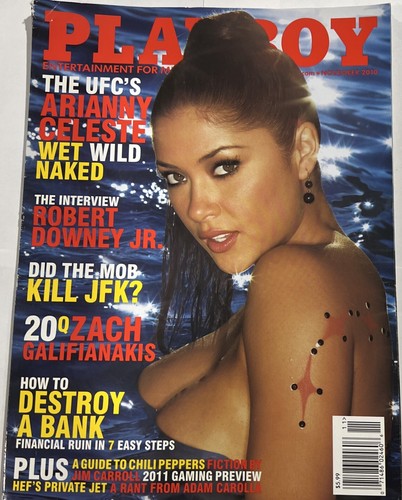 Playboy Magazine November 2010 Cover: Arianny Celeste Playmate: Shera Bechard