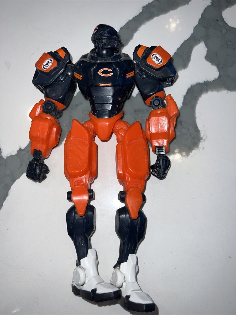 NFL Chicago Bears ￼ Fox Sports Robot Action Figure New 2008