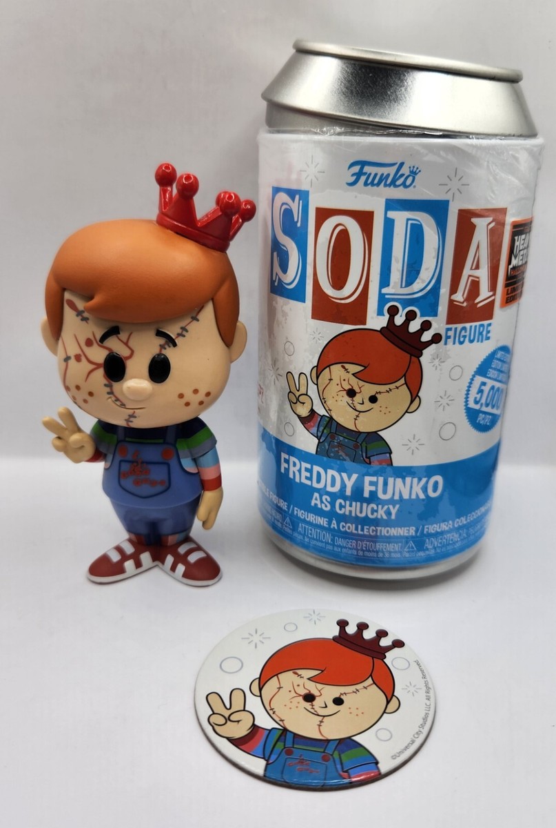 Funko Soda Heavy Metal Halloween 2023 FREDDY as CHUCKY With