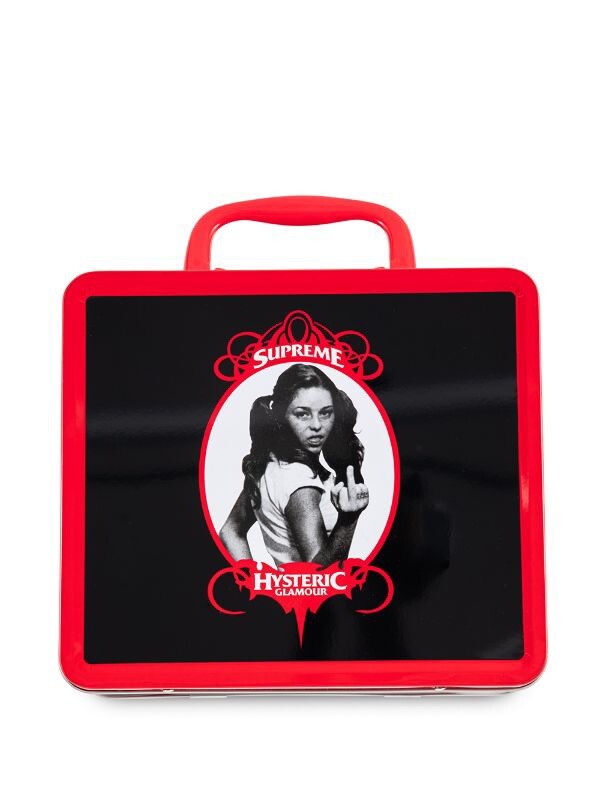 Supreme x Hysteric Glamour LunchBox Set - Black / Red BRAND NEW IN