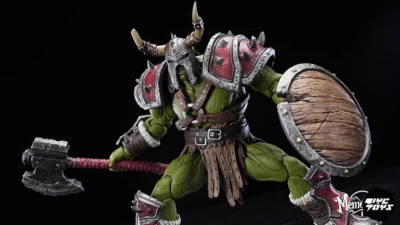 NEW Memory Toys 1/12 Orc Warchief Kargath Bladefist Action Figure Toy In Stock