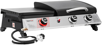 3-Burner Propane Grill & Griddle Combo - 29,000 BTUs, 364 Sq. In. Cooking Area