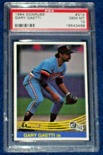 1984 Gary Gaetti #314 Donruss PSA 10 Minnesota Twins