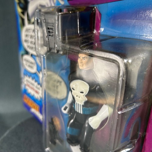 Marvel Super Heroes Electronic Talks The Punisher Figure 1991 ToyBiz Vintage - 第 19/21 張圖片