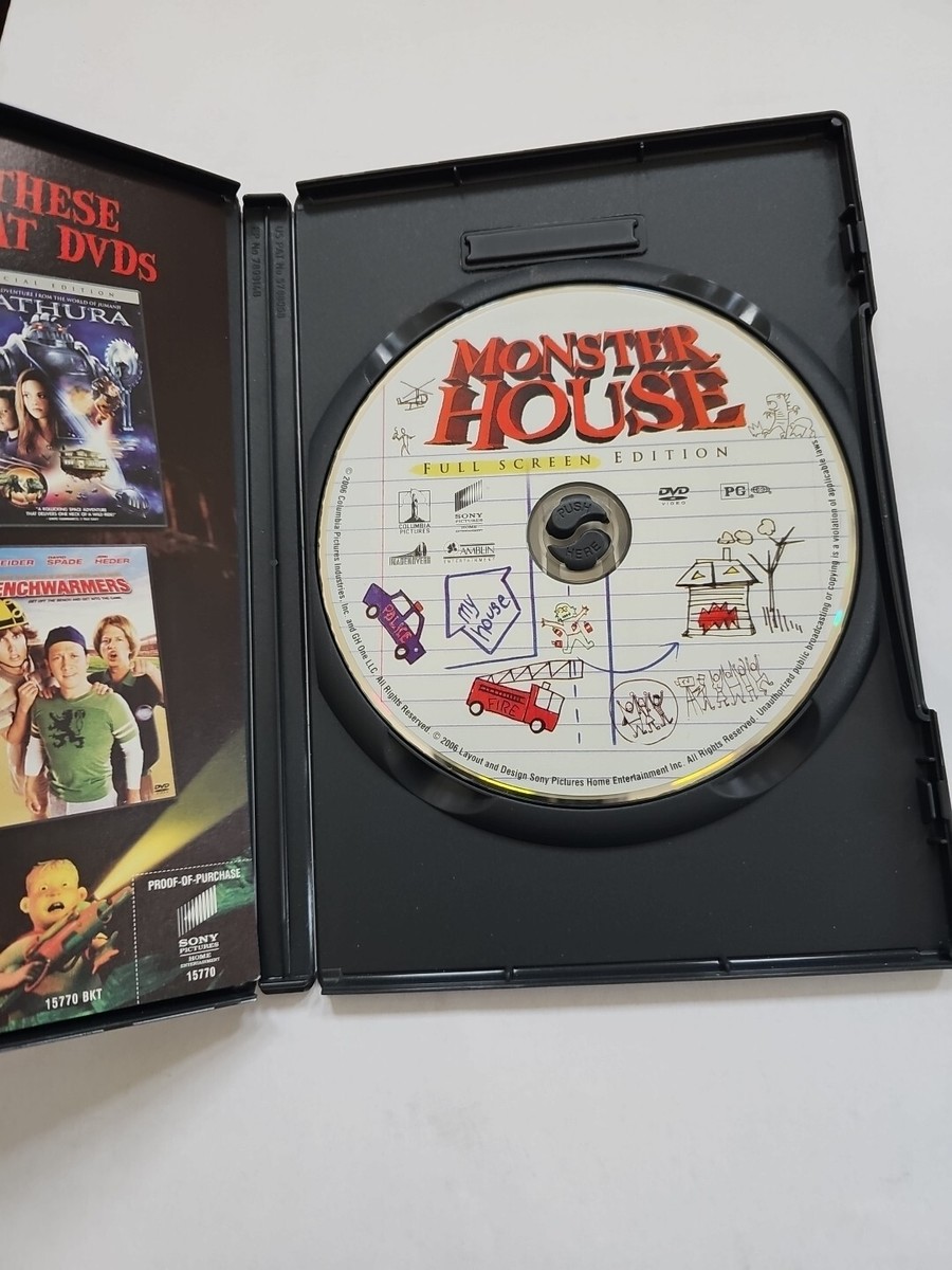 Monster House (DVD) (Full Screen) (VG) (W/Case) | eBay