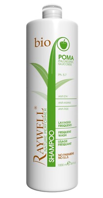 Raywell POMA Shampoo Every Day Anti Age Frequent Apfel Kopfhautpflege sulfatfrei