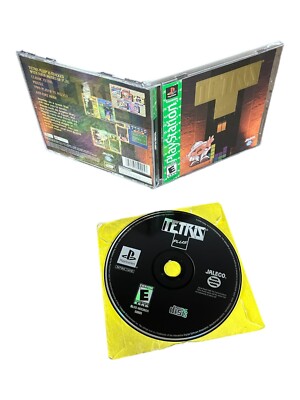 Sony PlayStation 1 PS1 CIB Complete Tested TESTED Tetris Plus GH GOLD FOIL