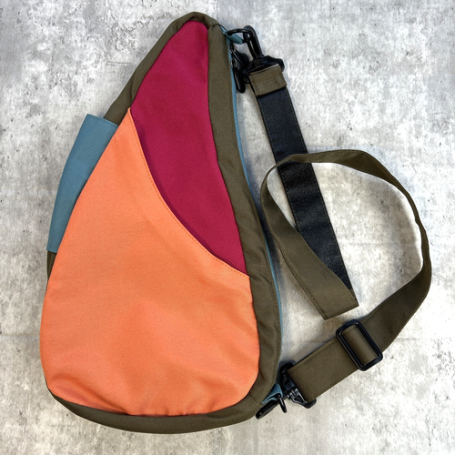 AmeriBag Healthy Back Bag – Unisex One-Shoulder Bag With 10 Pockets