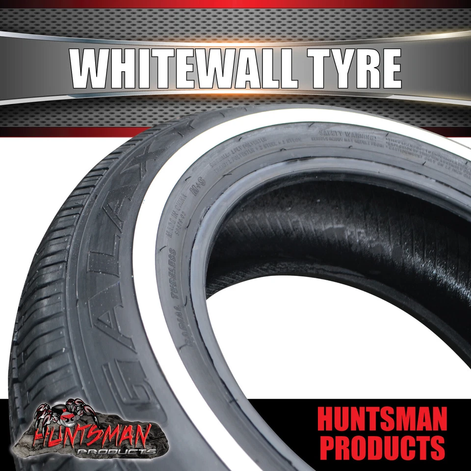 15" Whitewall 195 65 15 Galaxy F1 Tyre 18mm Line 195/65R15 91S White Wall Tire - image 2 of 4