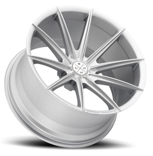 19” BLAQUE DIAMOND BD-11 SILVER WHEELS FOR MERCEDES W218 CLS400 CLS550 - Picture 2 of 2