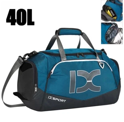 IX 40L Sporttasche Reisetasche Schultertasche Tasche Tragetasche Damen Herren Bag