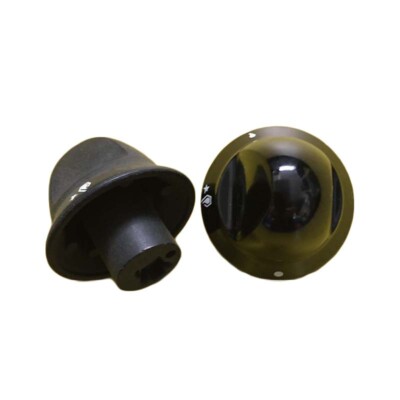 Manopola Franke Nera MN 1152 Per Piani Cottura Gas E Cucine - Adattabile