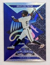 2025 Panini Crusade Braylon Payne Blue #59 Milwaukee Brewers
