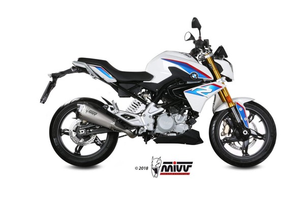 Mivv Delta Race Komplett-Auspuff Edelstahl FüR BMW G 310 R 2018-24-image